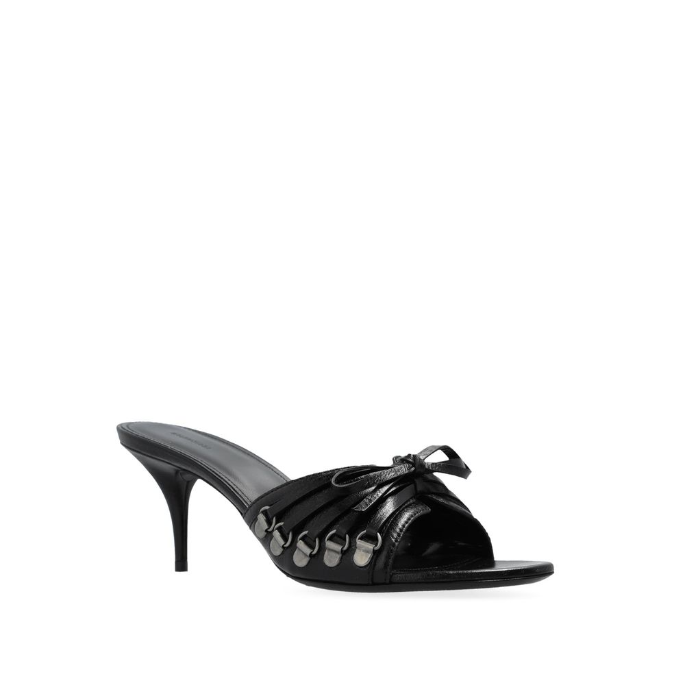 Balenciaga Cagole 70 Sandalen aus Leder