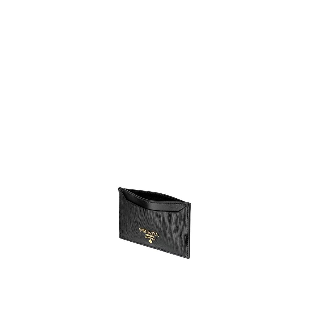 Prada Leder-Logo-Geldbörse