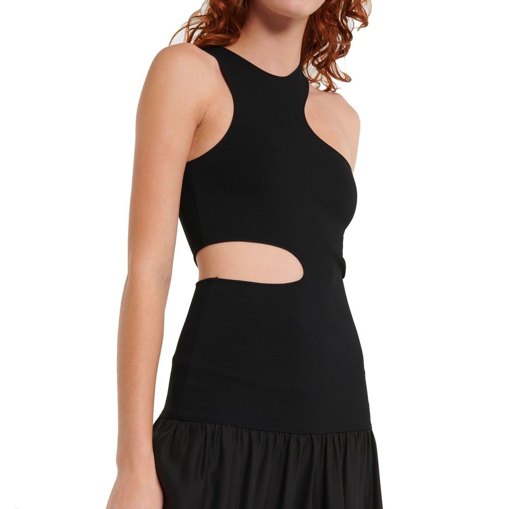 Stella McCartney Maxikleid mit Seidenausschnitt