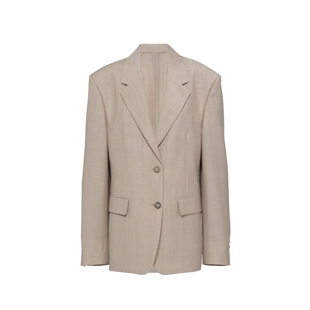Prada Blazer-Jacke aus Wolle