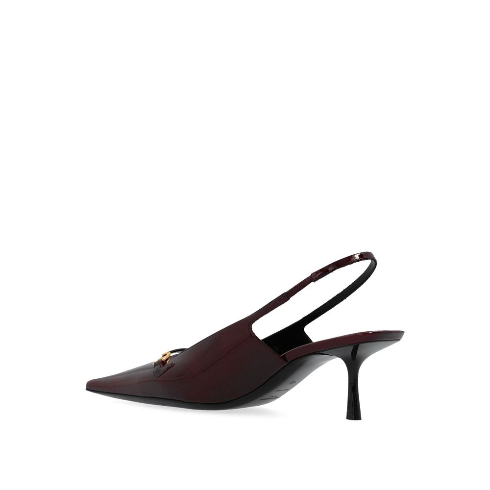Saint Laurent Carine" Slingback-Pumps aus Leder