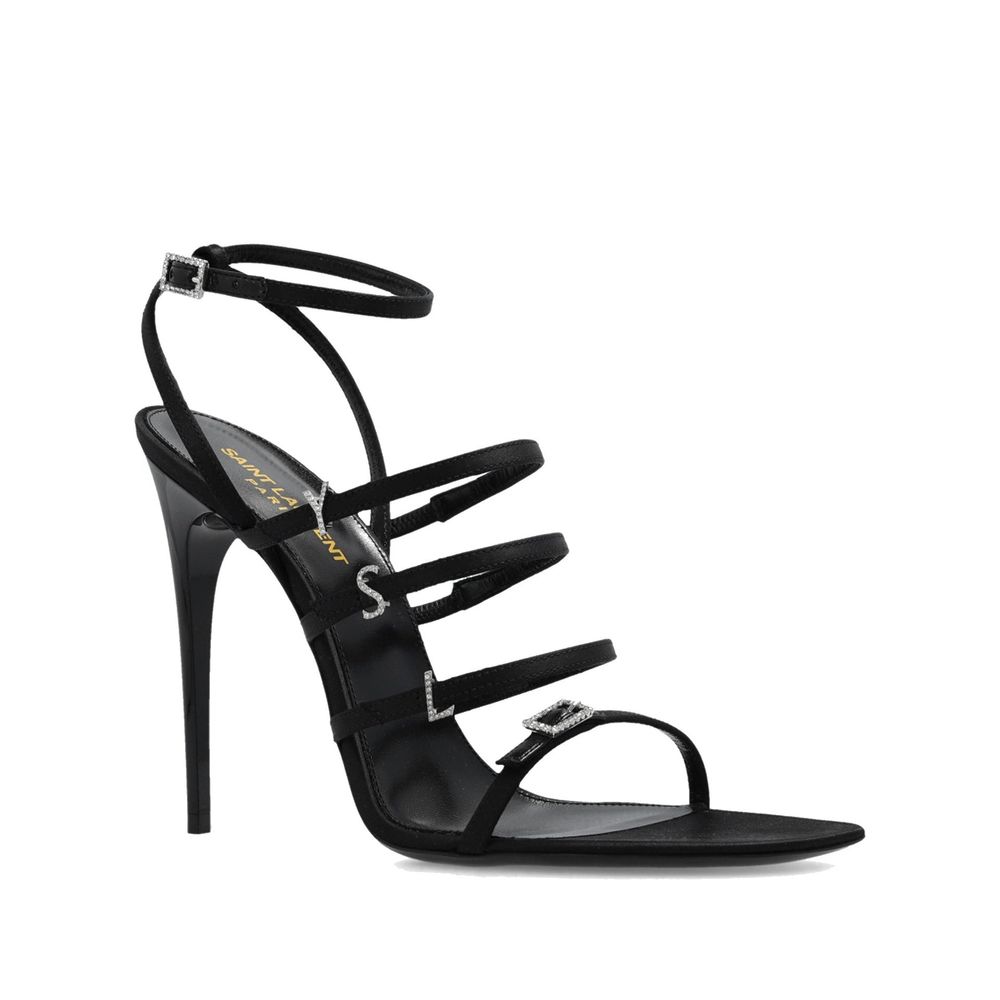 Saint Laurent Jerry Satin Sandalen