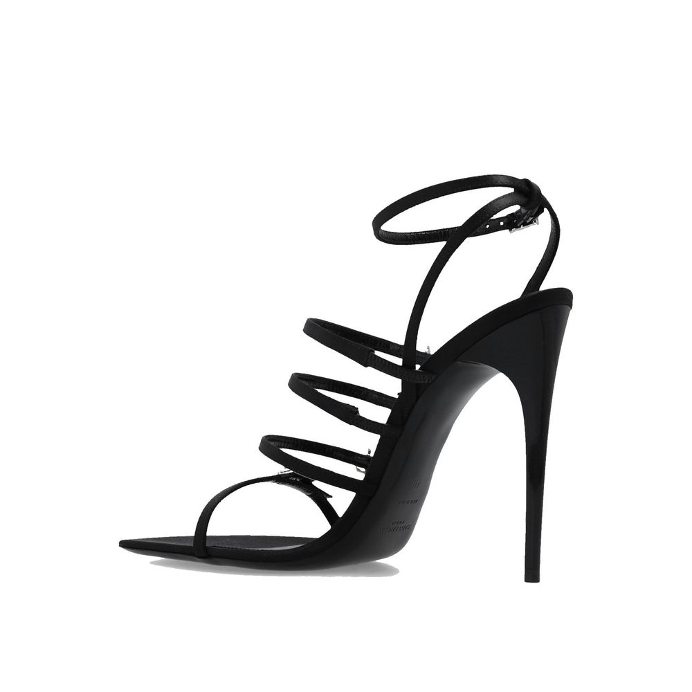 Saint Laurent Jerry Satin Sandalen