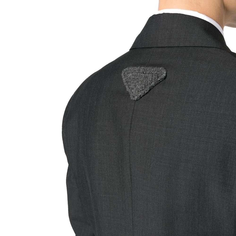 Prada Zweireihige Jacke aus Wolle