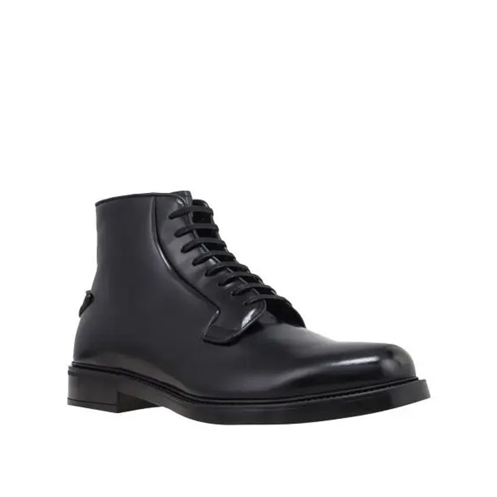 Prada Schnürstiefel aus Leder