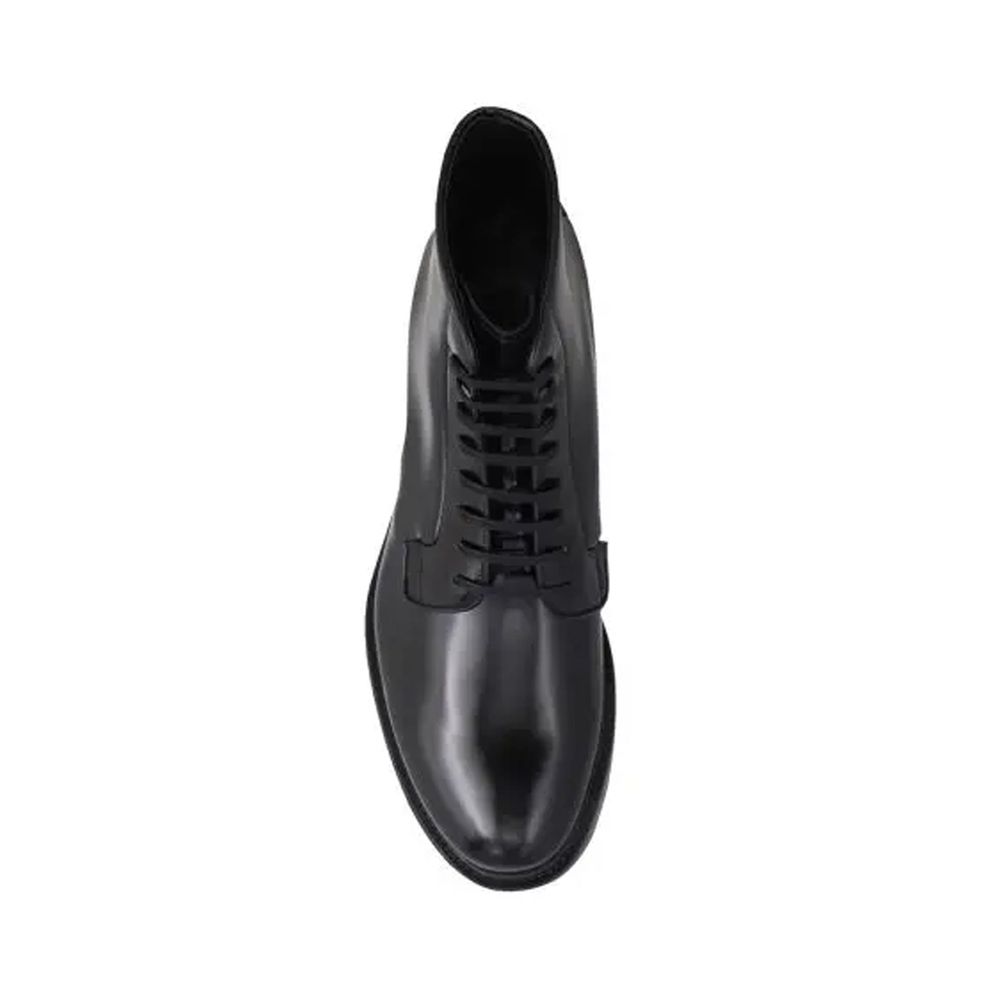 Prada Schnürstiefel aus Leder