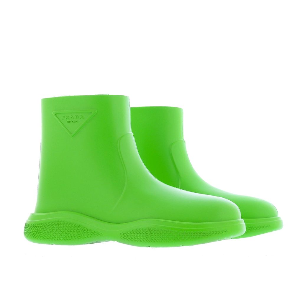 Prada Logo-Gummistiefel