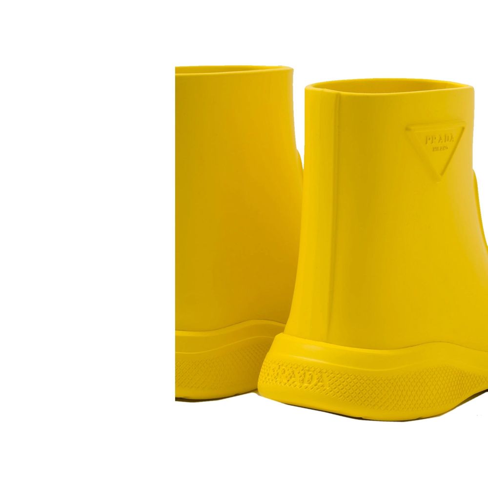 Prada Logo-Gummistiefel