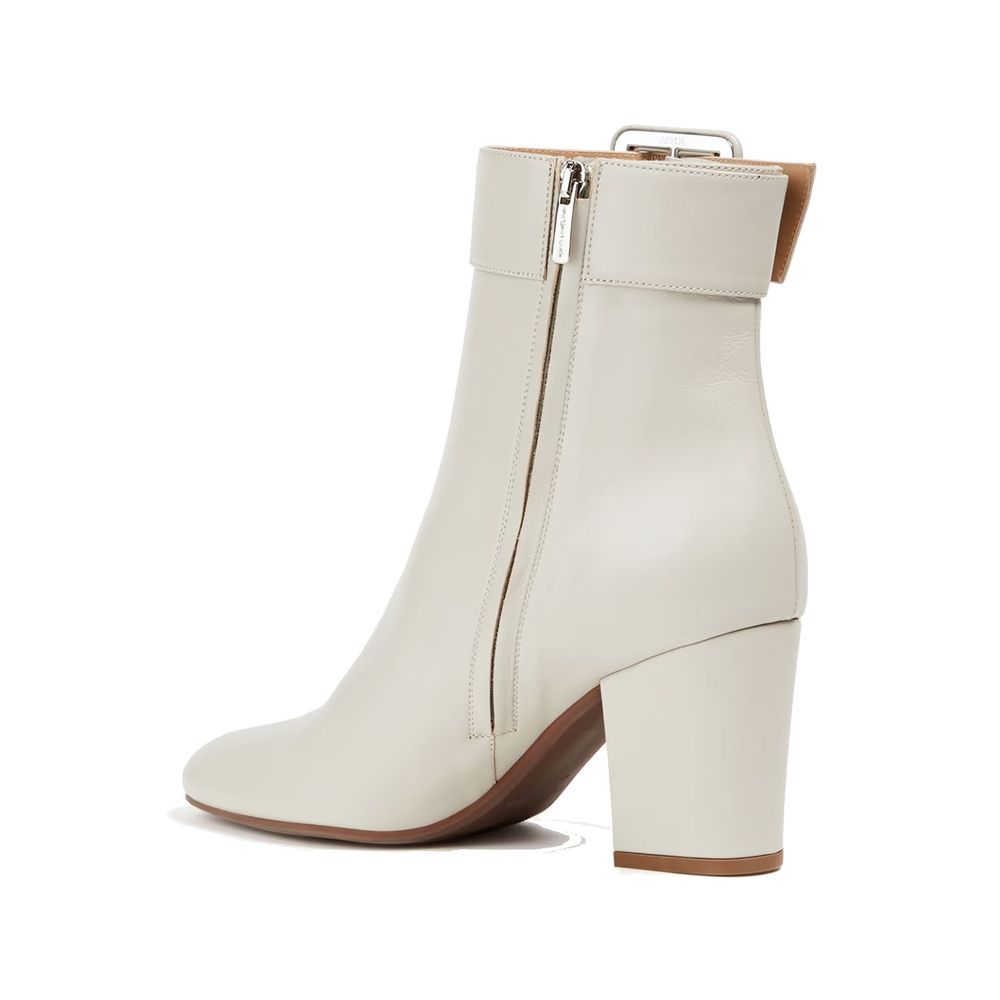 Sergio Rossi Lederstiefeletten mit Schnallen