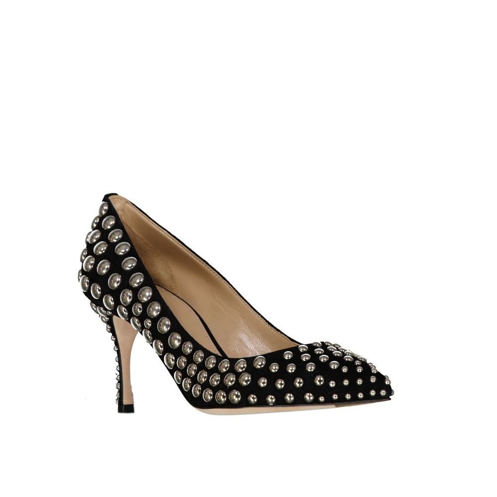 Sergio Rossi Godiva 075 Nieten Leder Pumps
