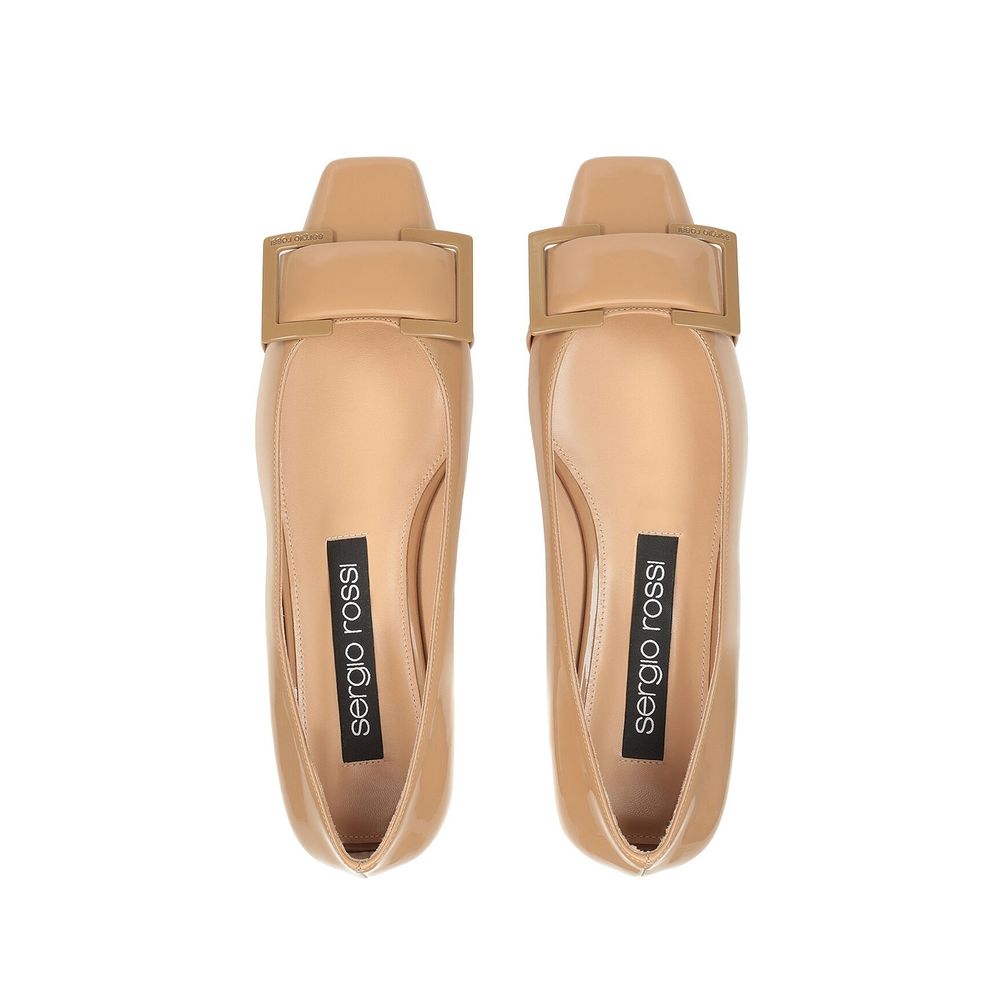 Sergio Rossi Ballerina-Flats aus Leder