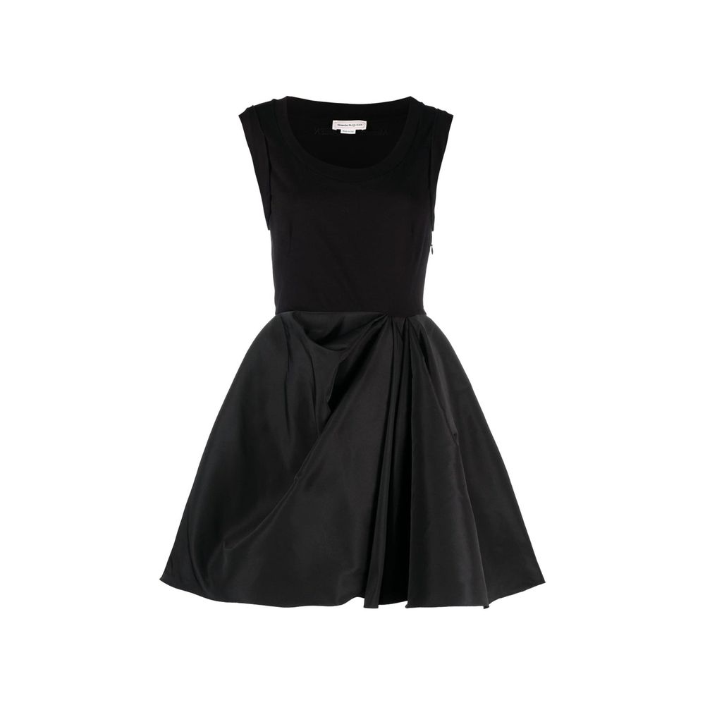 Alexander McQueen Gerafftes Minikleid