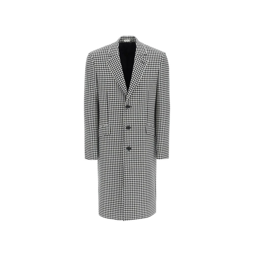 Alexander McQueen Pied-De-Poule-Wollmantel