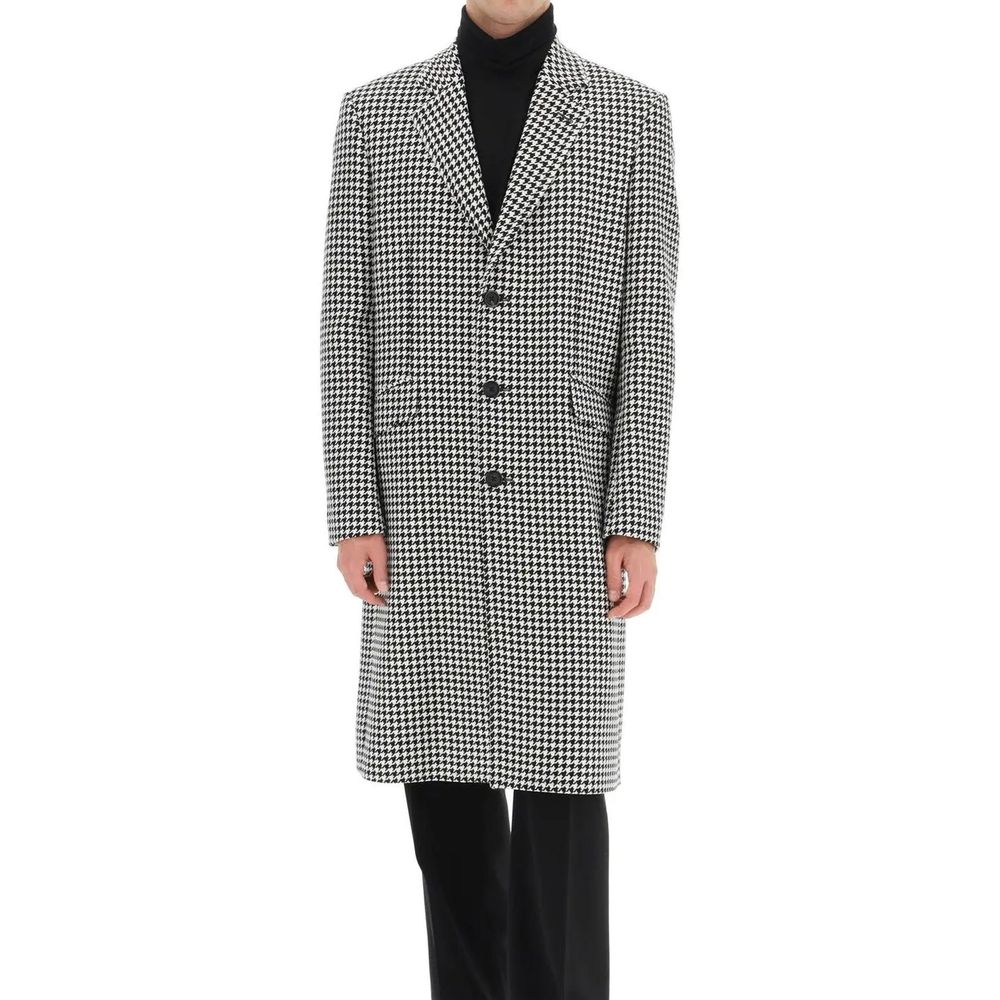 Alexander McQueen Pied-De-Poule-Wollmantel