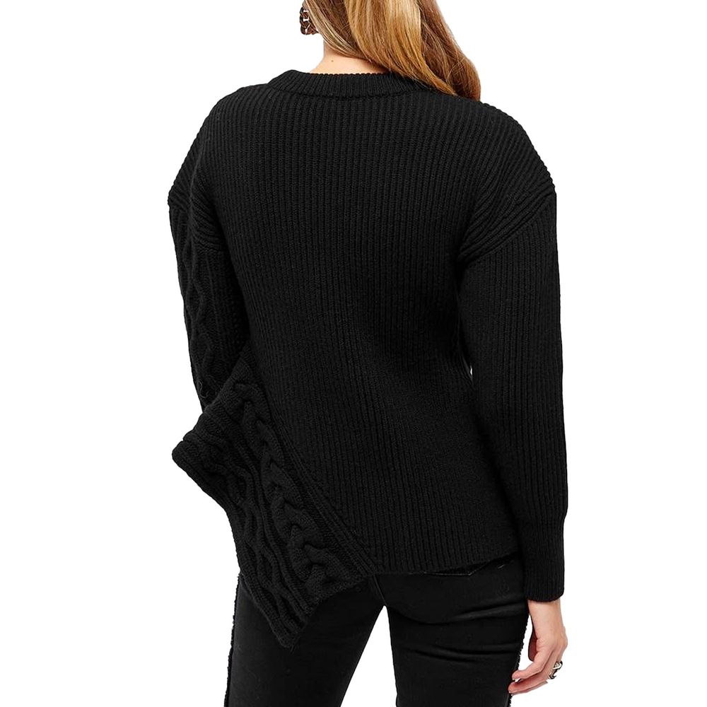 Alexander McQueen Asymmetrischer Pullover aus Wolle