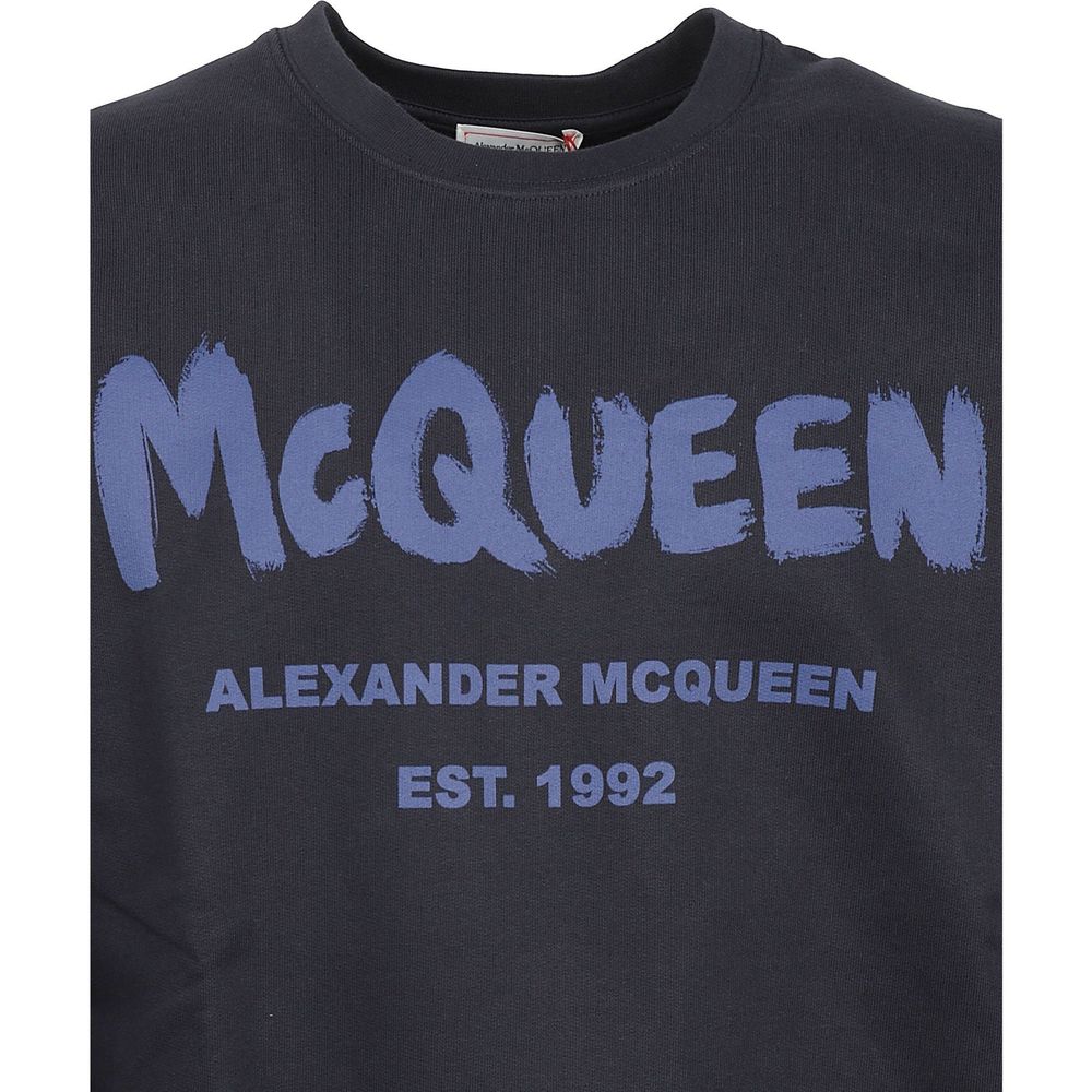 Alexander McQueen Logo-Sweatshirt aus Baumwolle