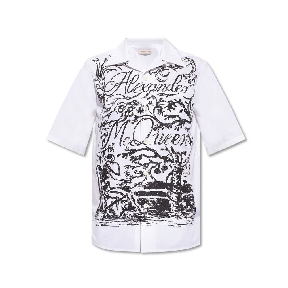 Alexander McQueen Kurzärmeliges Hemd