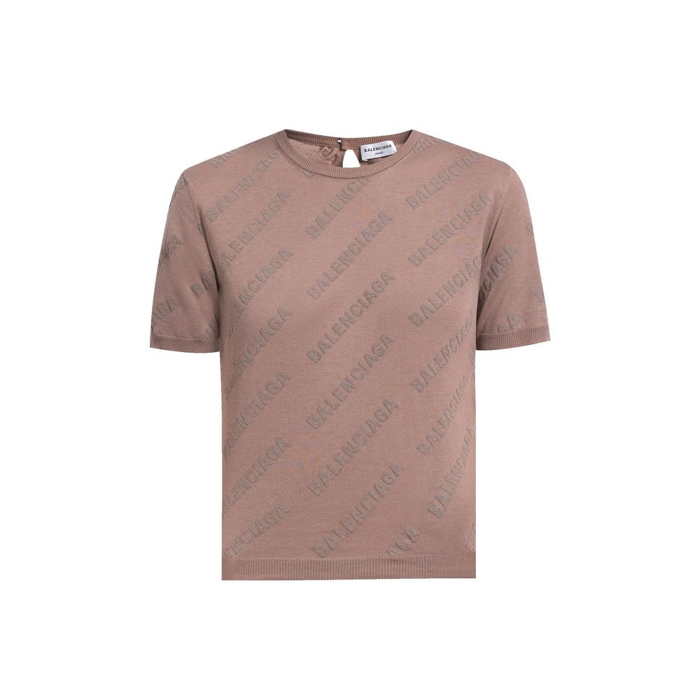 Balenciaga Gestricktes Top