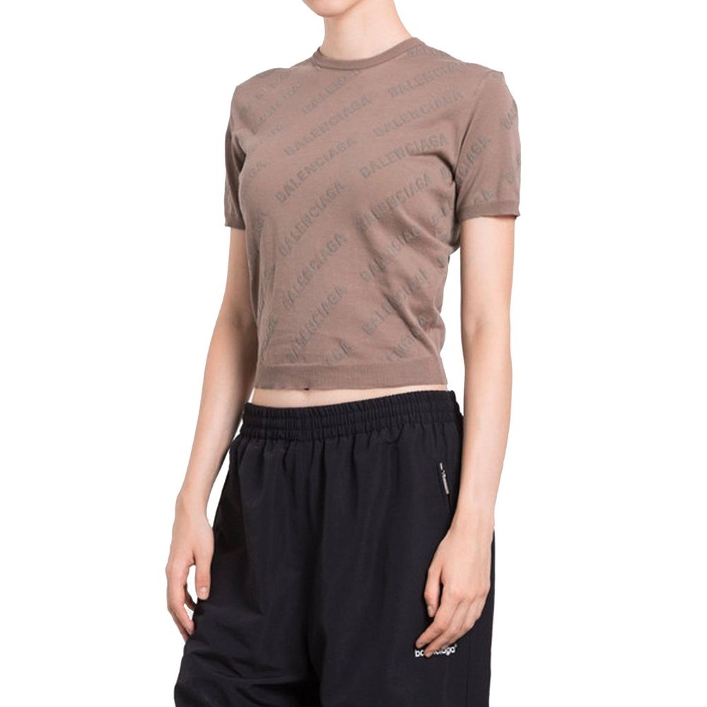 Balenciaga Gestricktes Top