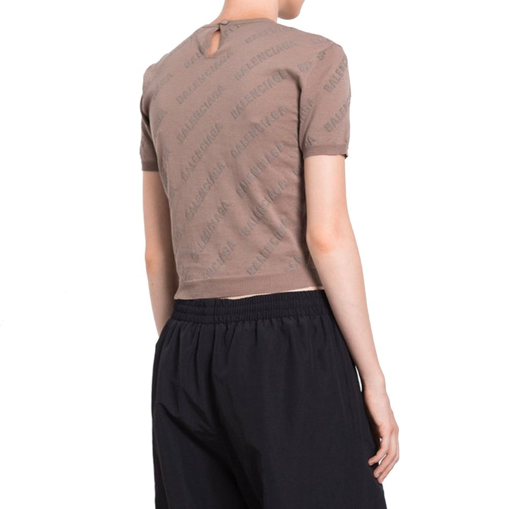 Balenciaga Gestricktes Top