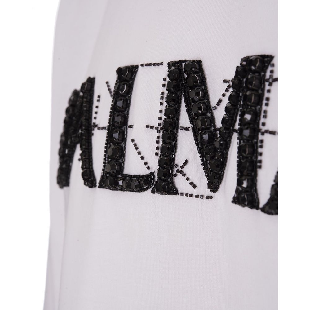Balmain T-Shirt aus Baumwolle in Übergröße
