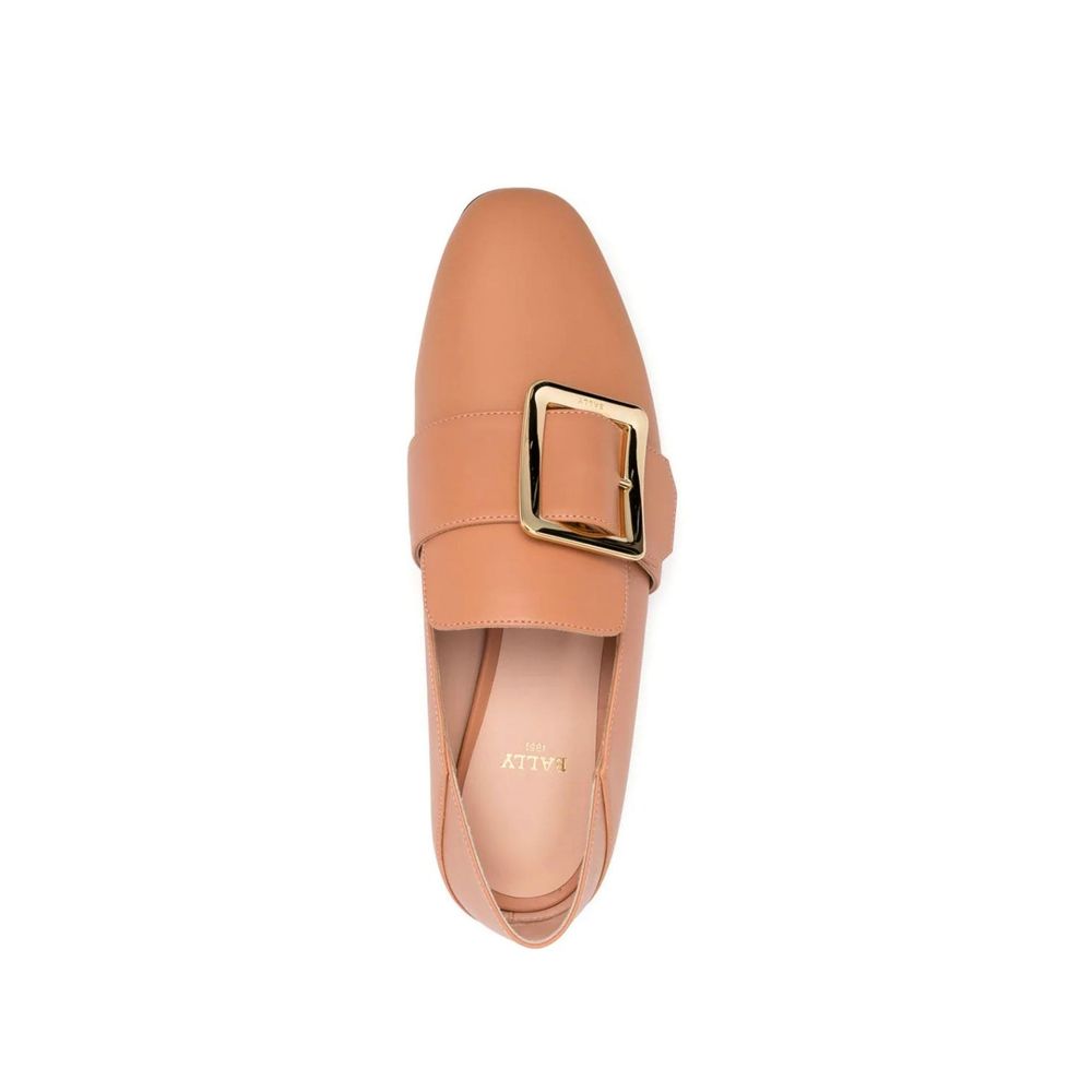 Bally Leder-Halbschuhe