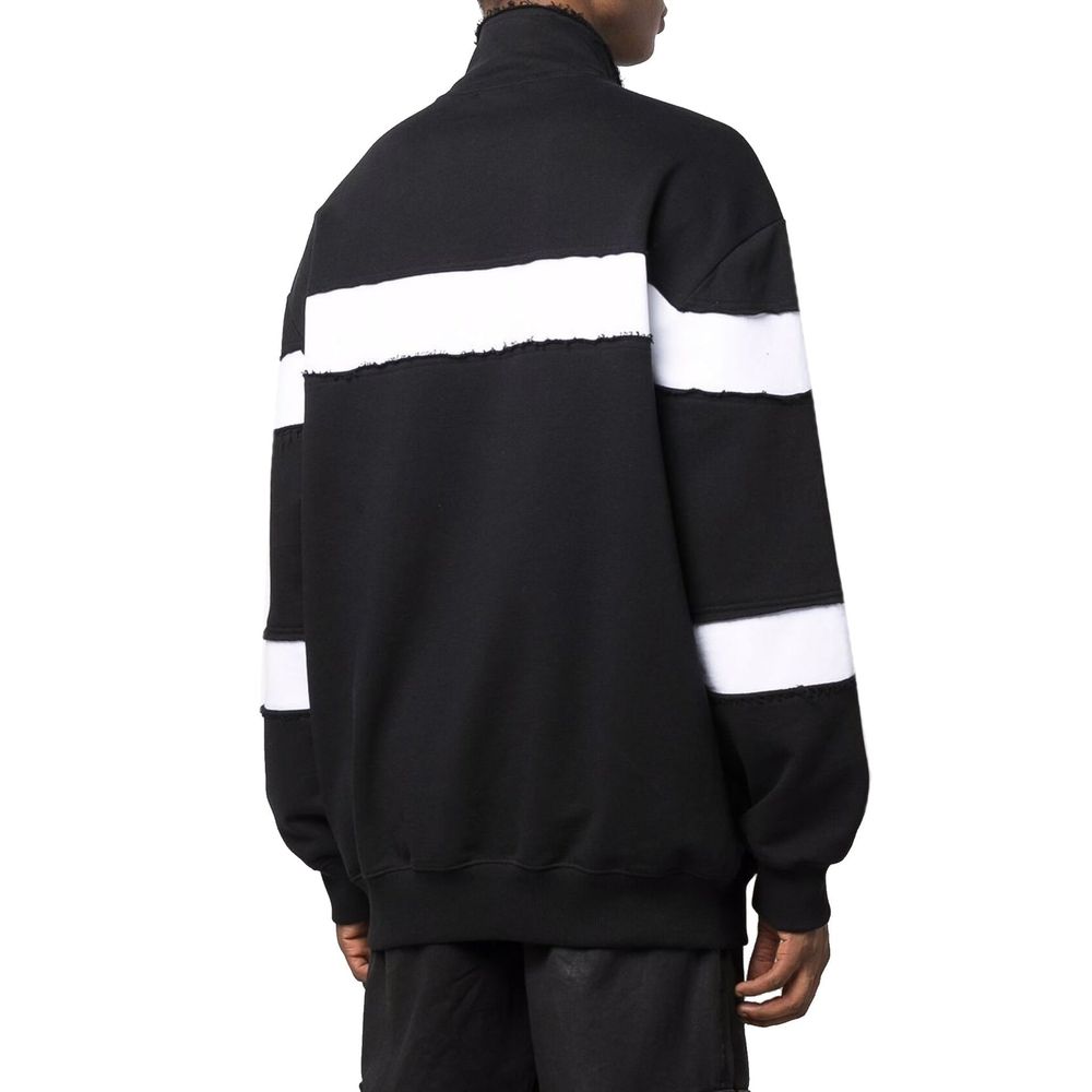Balmain Sweatshirt aus Baumwolle mit kreisförmigem Logo