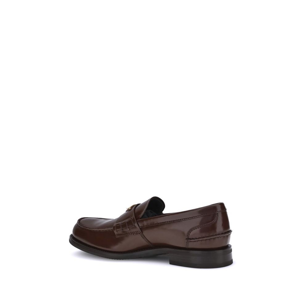 Prada Dreieckige Plakette Loafers