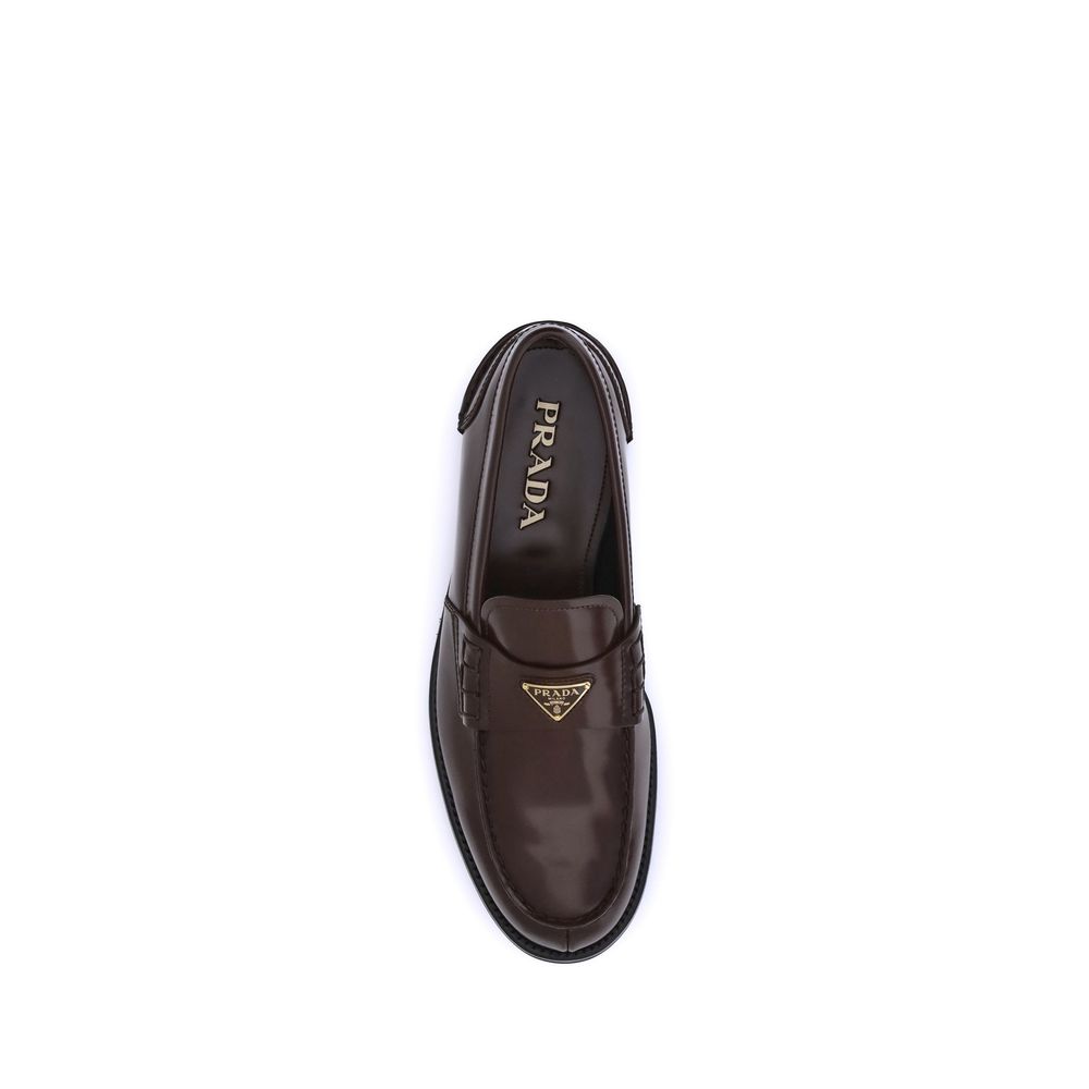 Prada Dreieckige Plakette Loafers