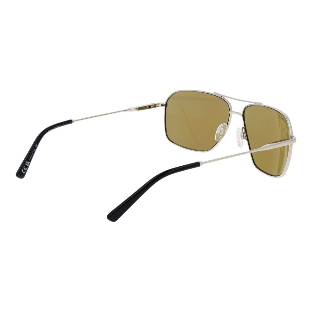Serengeti Silberne Männer-Sonnenbrille