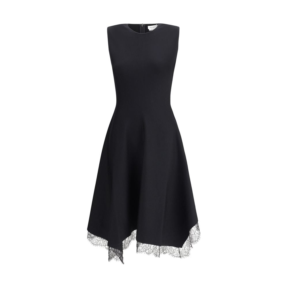 Alexander McQueen Asymmetrisches Midikleid