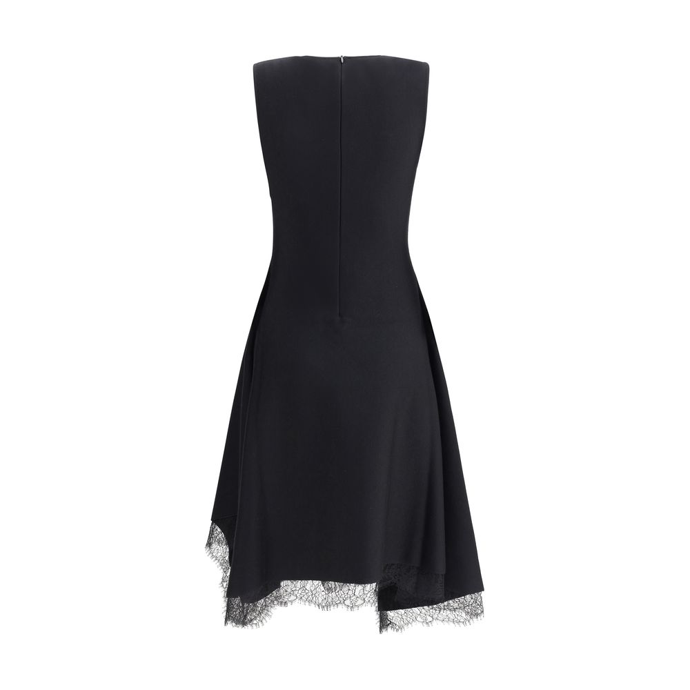 Alexander McQueen Asymmetrisches Midikleid