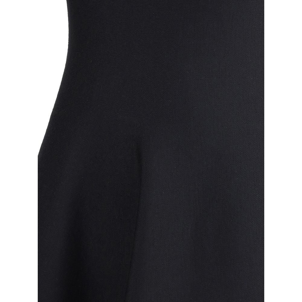Alexander McQueen Asymmetrisches Midikleid