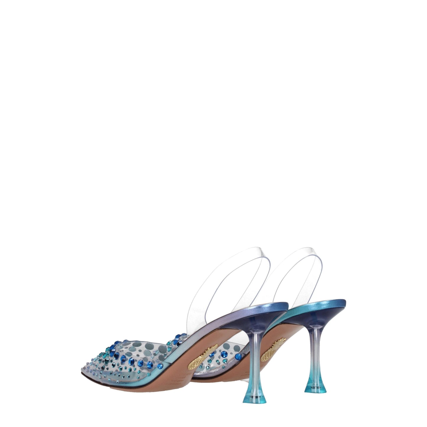 Aquazzura Transparente Stiletto-Sandalen aus Pvc