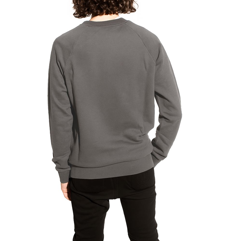 Balmain Grauer Baumwollpullover