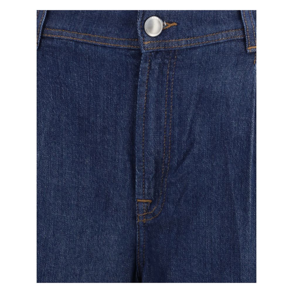 7FOR Halona Jeans mit weitem Bein