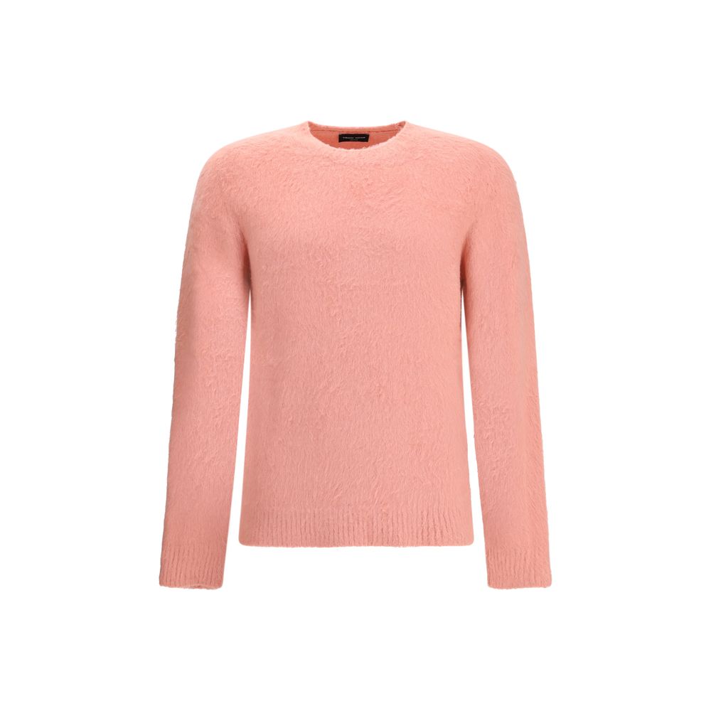 Roberto Collina Pullover mit Plüscheffekt