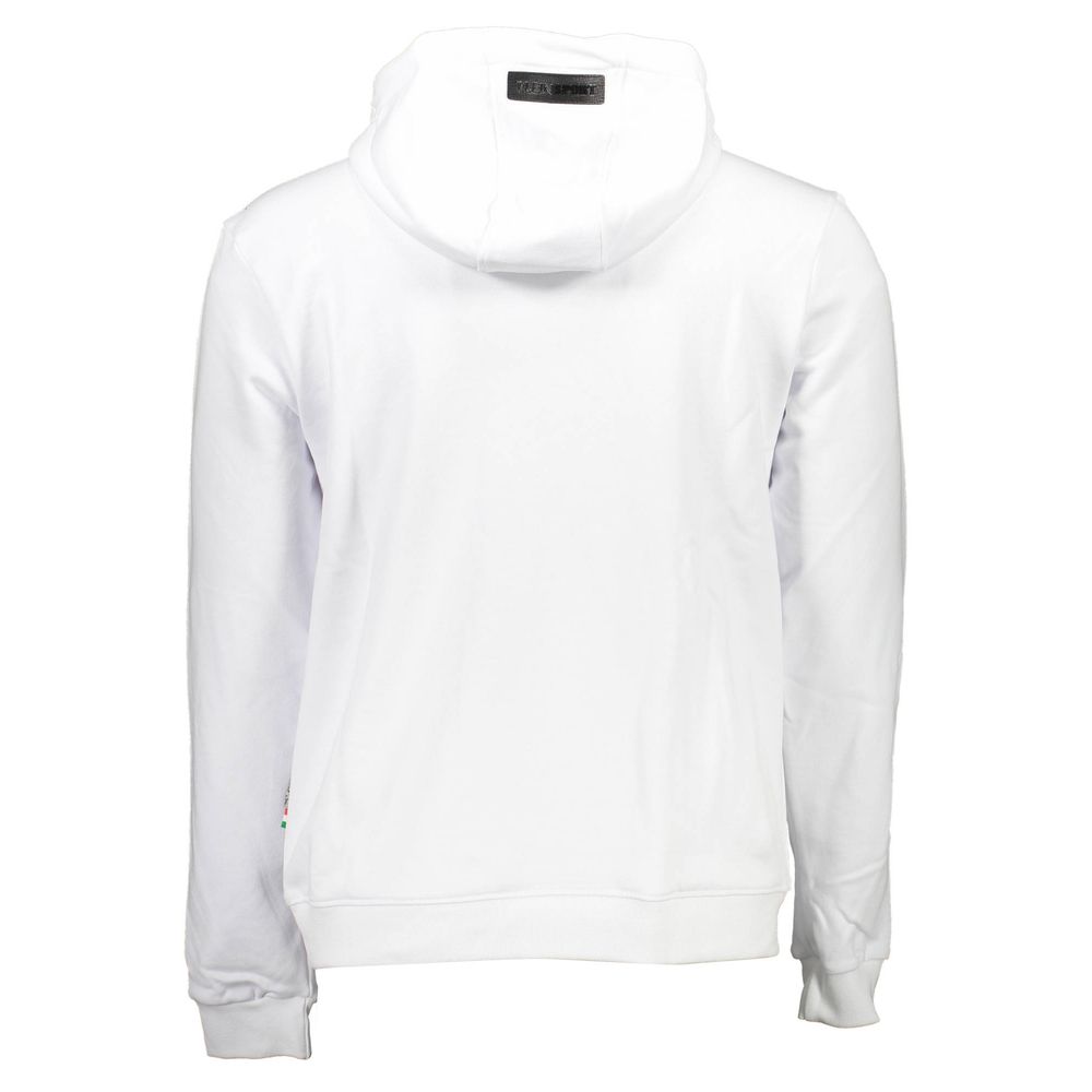Plein Sport Weißer Baumwollpullover