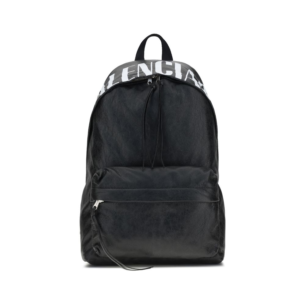 Balenciaga Crinkle-Effekt-Rucksack