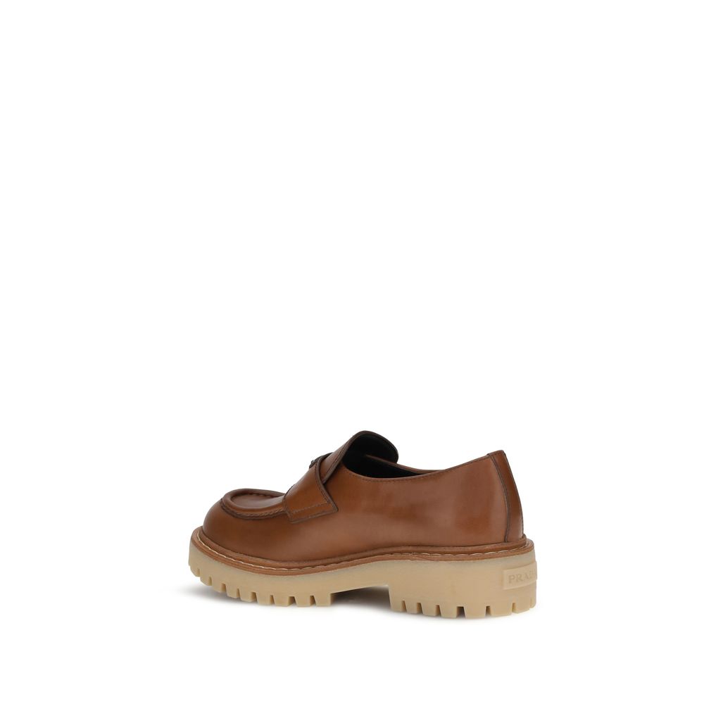 Prada Leder-Halbschuhe