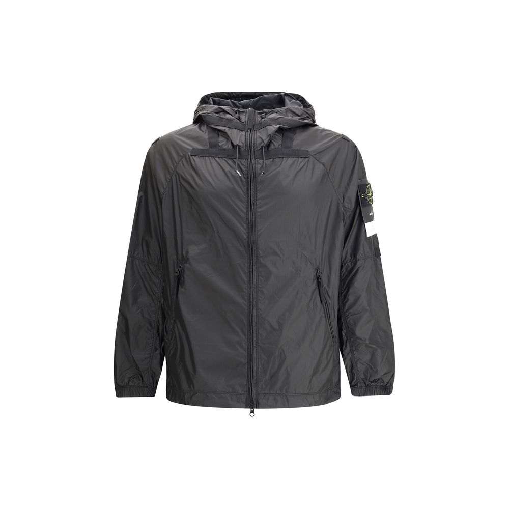 Stone Island Wasserdichte Jacke mit Kapuze