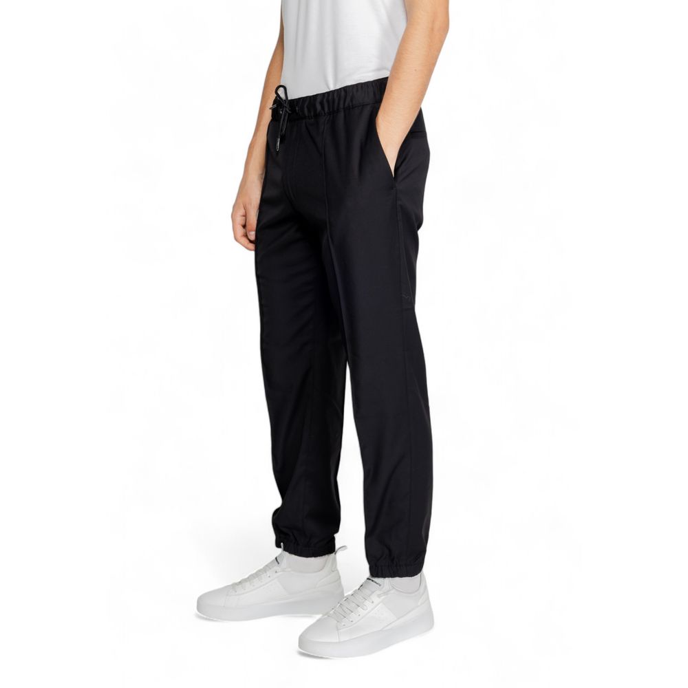Armani Exchange Schwarze Polyester-Hose