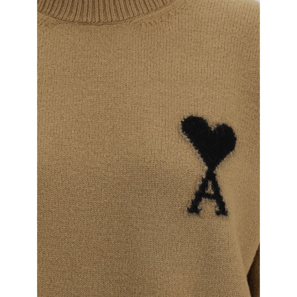Ami Paris Ami De Coeur Rollkragenpullover