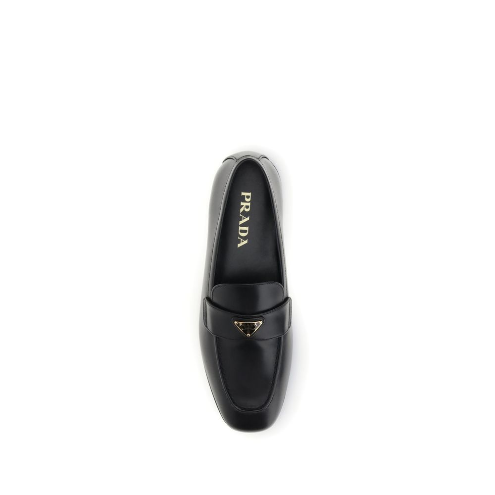 Prada Leder-Halbschuhe