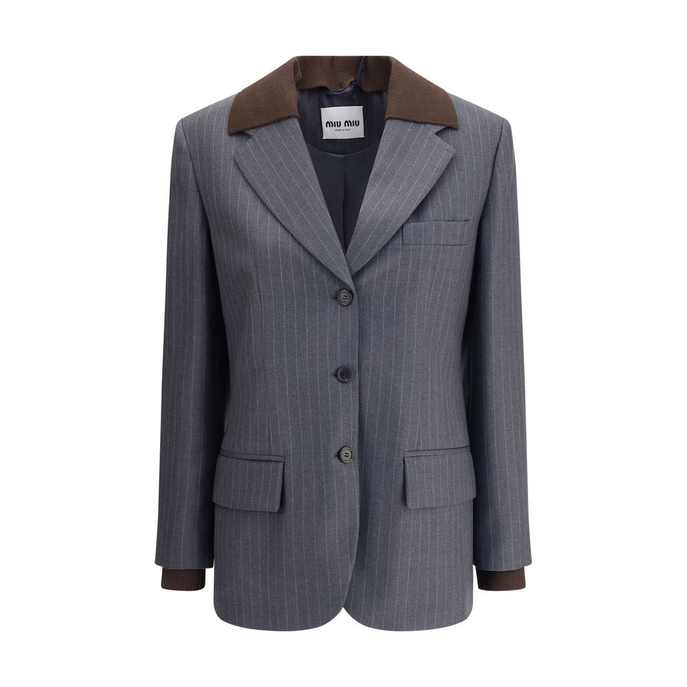 Miu Miu Gestreifter Blazer