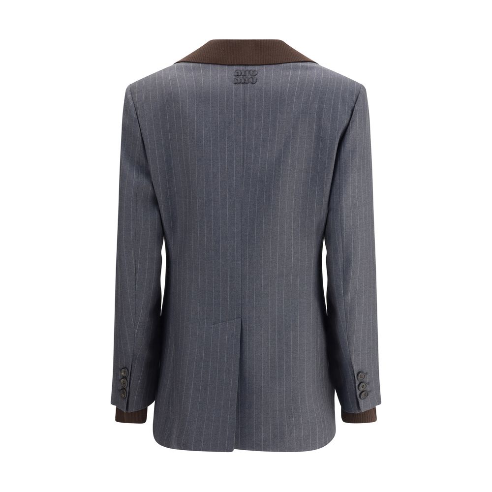 Miu Miu Gestreifter Blazer