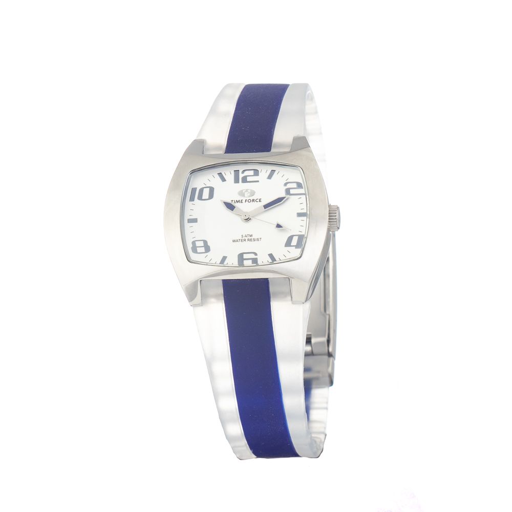 Time Force Blaue Gummiuhr