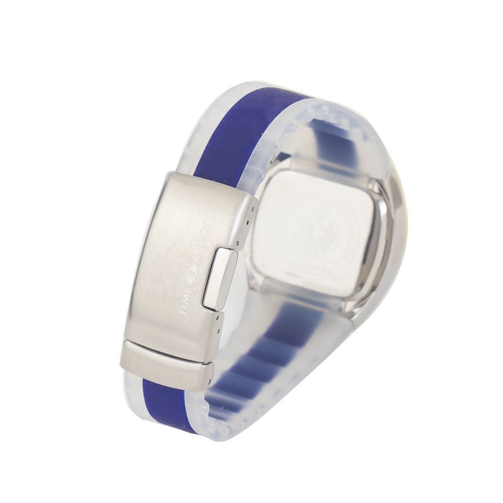 Time Force Blaue Gummiuhr