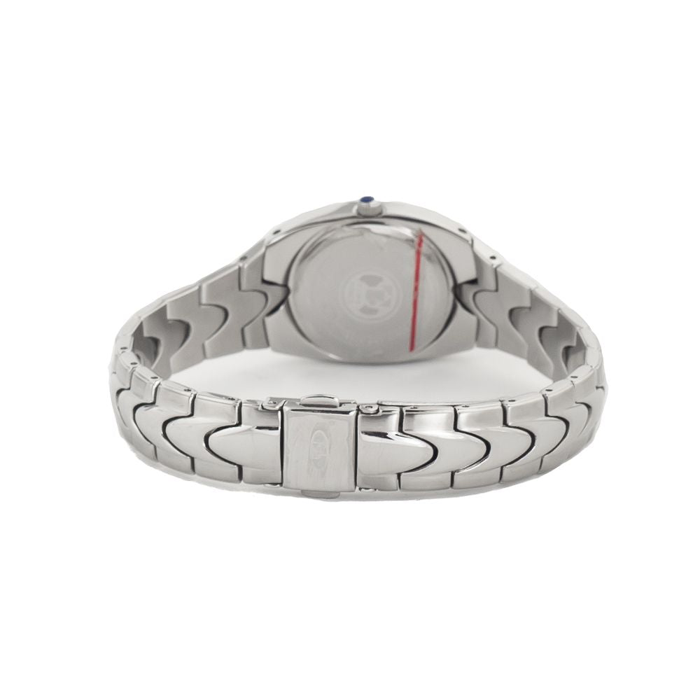 Time Force Silberne Uhr aus Edelstahl