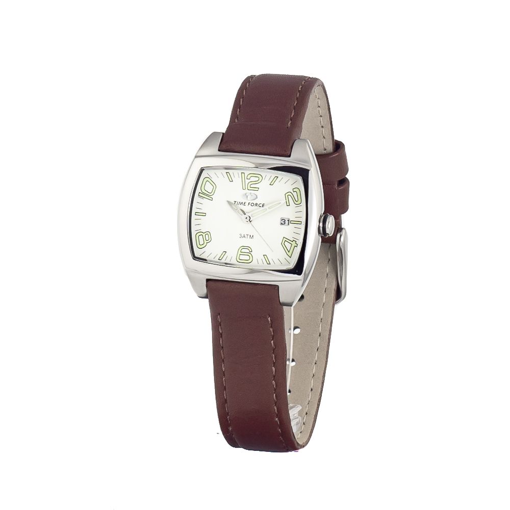 Time Force Braune Lederuhr